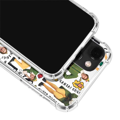 Elf Pattern iPhone 13 Clear Case