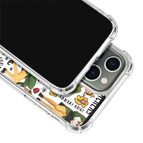 Elf Pattern iPhone 13 Pro Clear Case