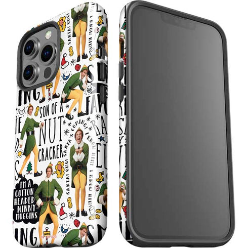 Elf Pattern iPhone 14 Pro Impact Case