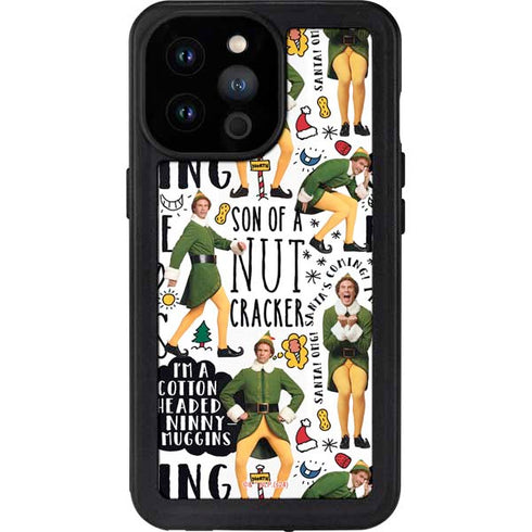 Elf Pattern iPhone 14 Pro Max Waterproof Case