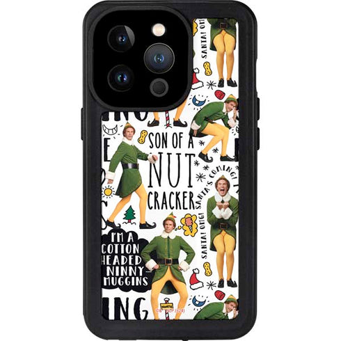 Elf Pattern iPhone 14 Pro Waterproof Case