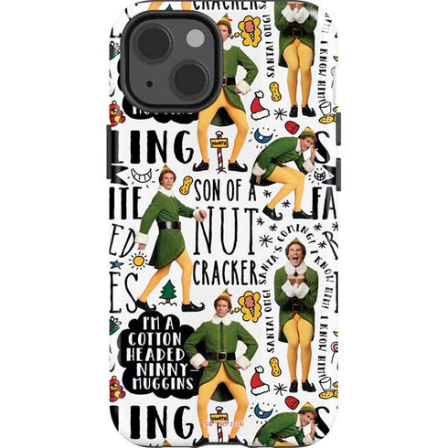Elf Pattern iPhone 15 Plus Impact Case