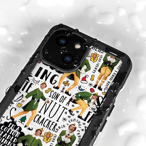 Elf Pattern iPhone 15 Plus Waterproof Case