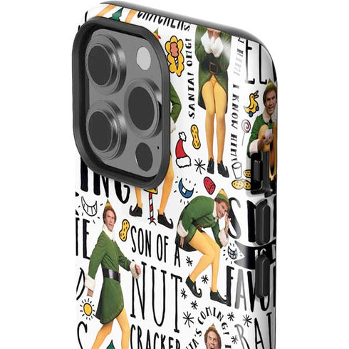 Elf Pattern iPhone 15 Pro Impact Case