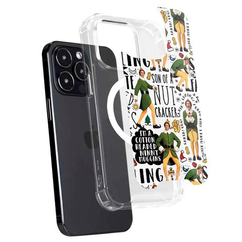 Elf Pattern iPhone 15 Pro MagSafe Case