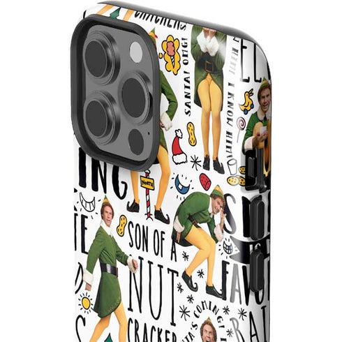 Elf Pattern iPhone 15 Pro Max Impact Case