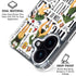 Elf Pattern iPhone 16 Clear Case