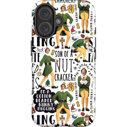 Elf Pattern iPhone 16 Impact Case