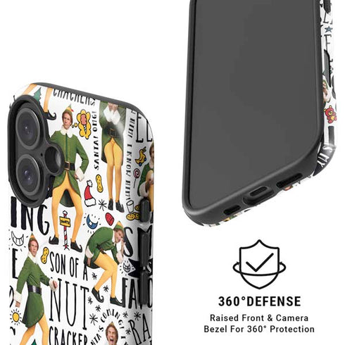 Elf Pattern iPhone 16 Magsafe Impact Case