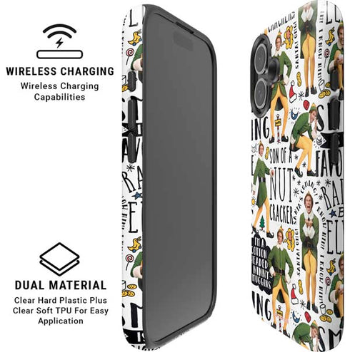 Elf Pattern iPhone 16 Magsafe Impact Case