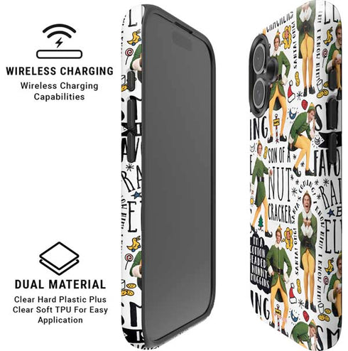 Elf Pattern iPhone 16 Plus Magsafe Impact Case