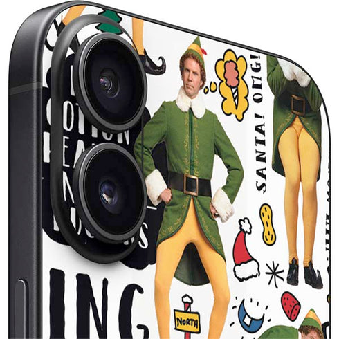 Elf Pattern iPhone 16 Plus Skin