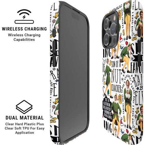 Elf Pattern iPhone 16 Pro Magsafe Impact Case