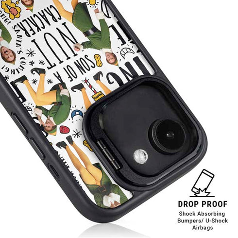 Elf Pattern iPhone 16e Kickstand Case