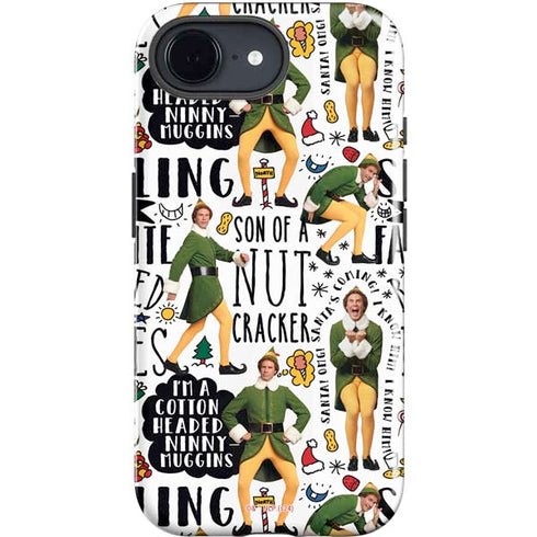 Elf Pattern iPhone 16e Impact Case