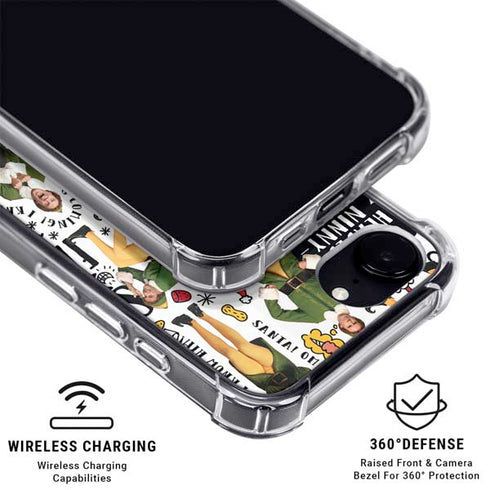 Elf Pattern iPhone 16e MagSafe Case