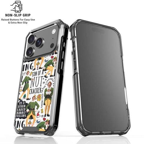 Elf Pattern iPhone 18 Pro Clear Case