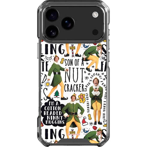 Elf Pattern iPhone 18 Pro Max Clear Case