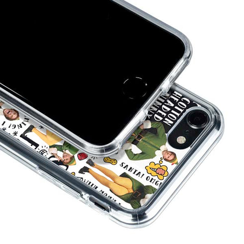 Elf Pattern iPhone SE (2nd & 3rd Gen) Clear Case