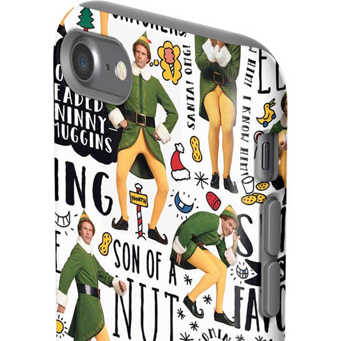 Elf Pattern iPhone SE (2nd & 3rd Gen) Pro Case