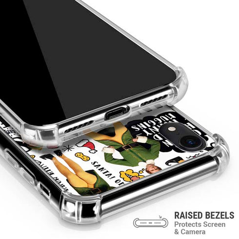 Elf Pattern iPhone XR Clear Case