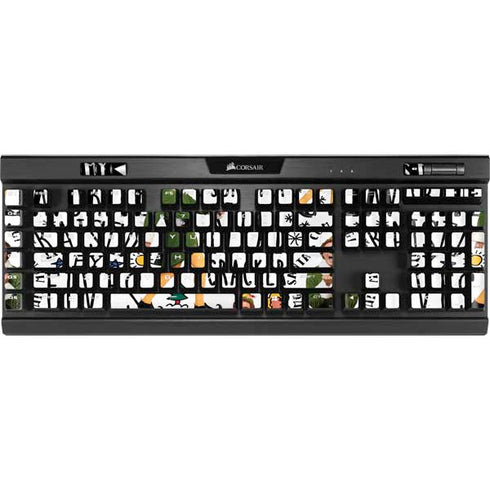 Elf Pattern K95 RGB PLATINUM Mechanical Gaming Keyboard Skin