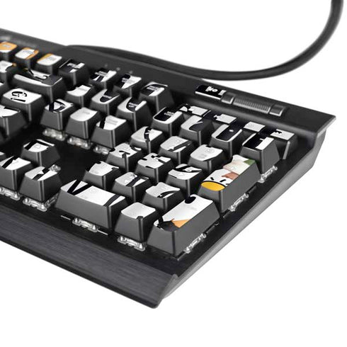 Elf Pattern K95 RGB PLATINUM Mechanical Gaming Keyboard Skin
