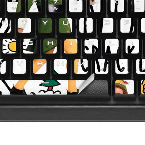 Elf Pattern K95 RGB PLATINUM Mechanical Gaming Keyboard Skin