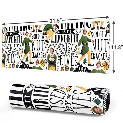 Elf Pattern Gaming Mouse Pad