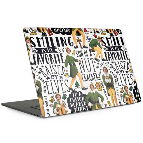 Elf Pattern MacBook Skins