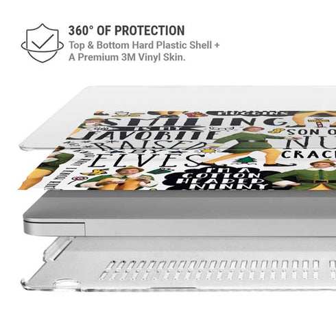 Elf Pattern MacBook Cases