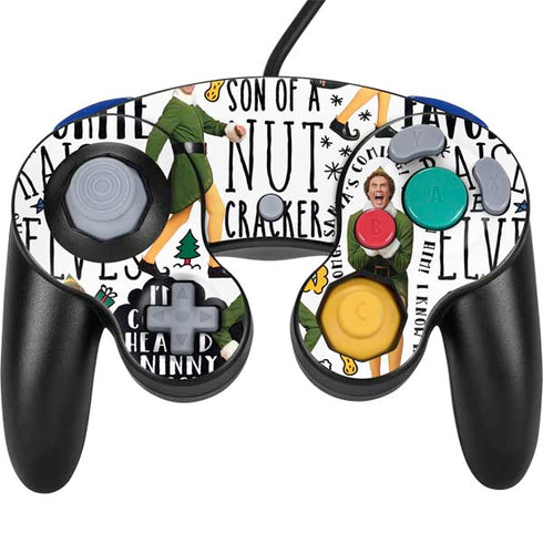 Elf Pattern Nintendo GameCube Controller Skin