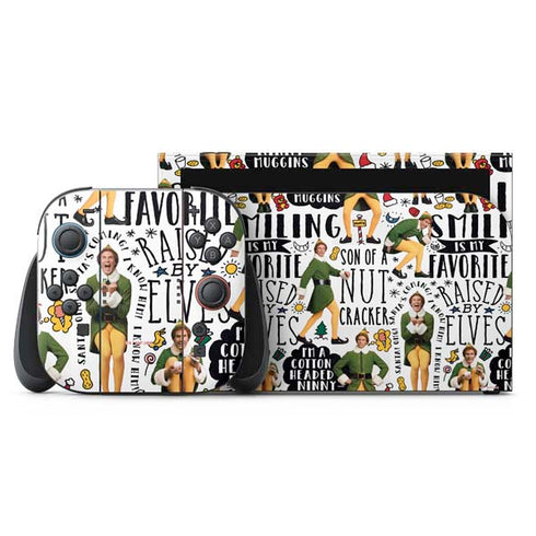 Elf Pattern Nintendo Skins