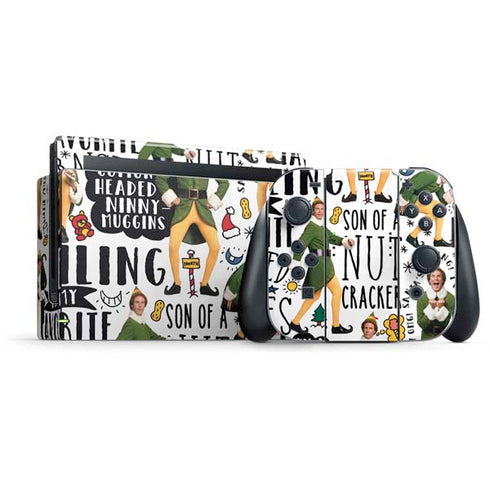 Elf Pattern Nintendo Switch Bundle Skin