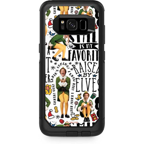 Elf Pattern Otterbox Commuter Galaxy Skin