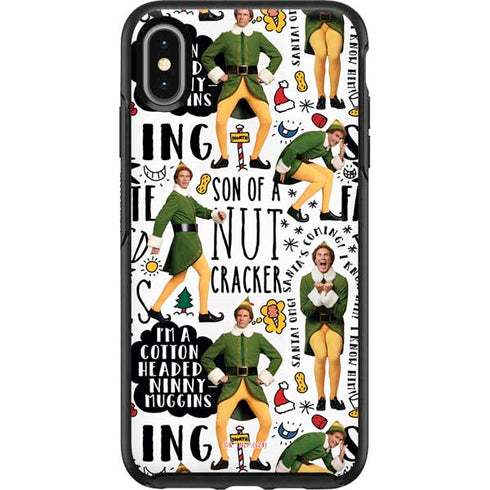 Elf Pattern Otterbox Symmetry iPhone Skin