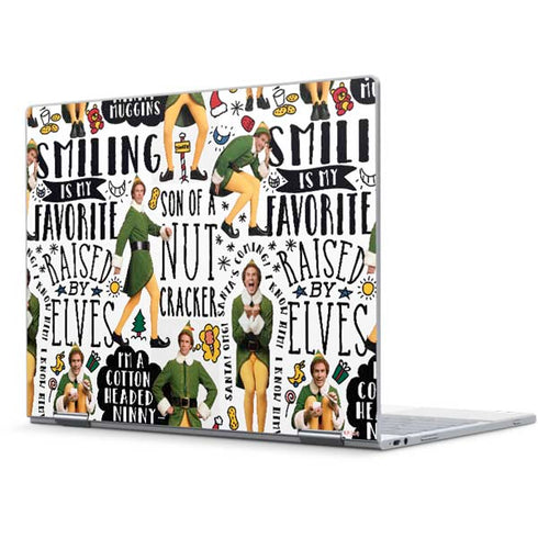 Elf Pattern Pixelbook Skin