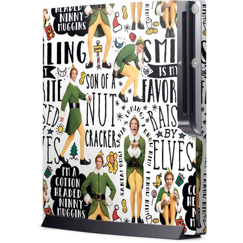 Elf Pattern Playstation 3 & PS3 Slim Skin