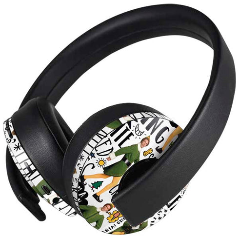 Elf Pattern PlayStation 4 Gold Wireless Headset Skin