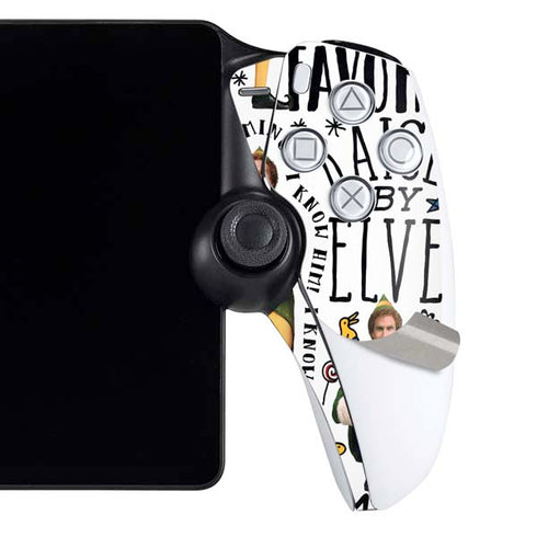 Elf Pattern PlayStation Portal Remote Player Skin