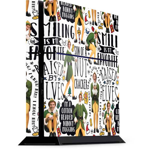 Elf Pattern PS4 Console Skin