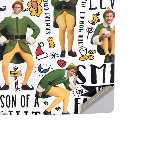 Elf Pattern PS5 Console Skin