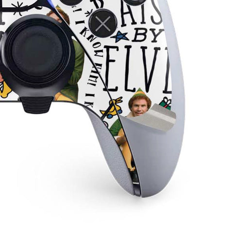 Elf Pattern PS5 DualSense Edge Pro Controller Skin