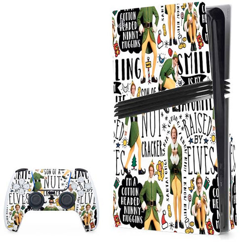 Elf Pattern PlayStation PS5 Skins