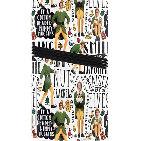 Elf Pattern PS5 Pro Disk Console Skin
