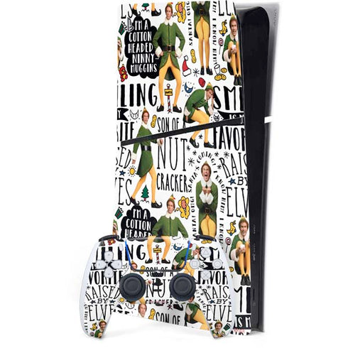 Elf Pattern PlayStation PS5 Skins