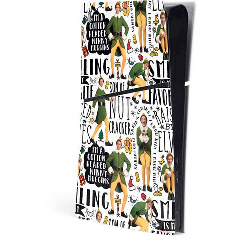 Elf Pattern PS5 Slim Digital Edition Console Skin