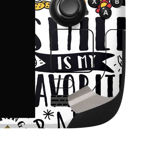 Elf Pattern Steam Deck Handheld Gaming Computer OLED Skin