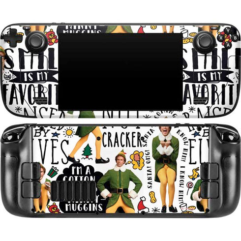 Elf Pattern Steam Deck Handheld Gaming Computer Skin