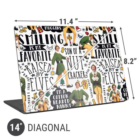 Elf Pattern Universal Laptop 14in (11.4 x 8.2in) Skin